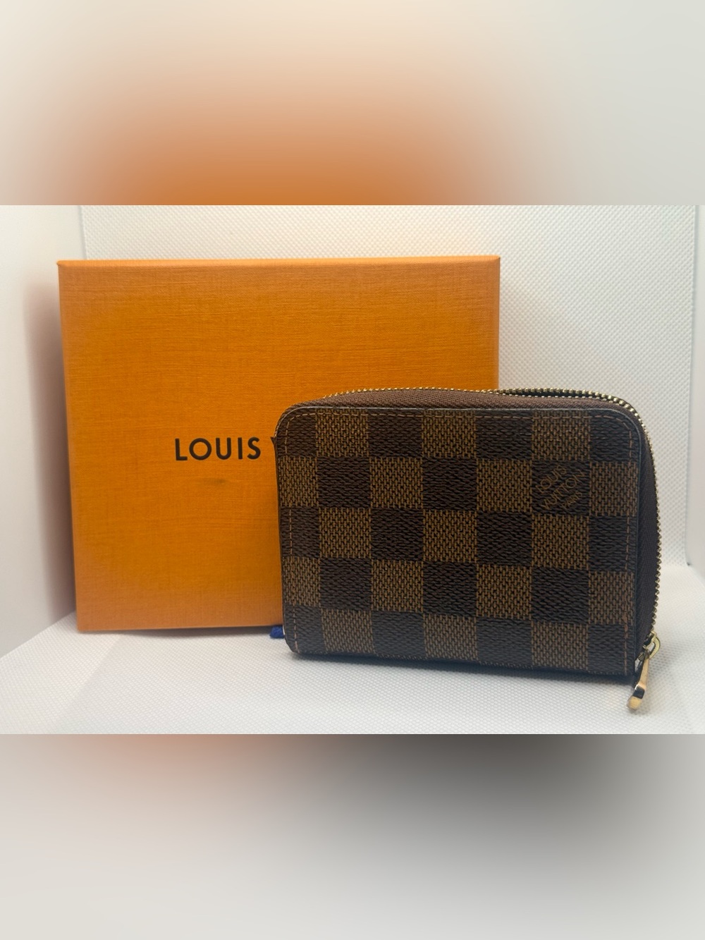 Louis Vuitton Damier Ebene Zippy Coin Purse - Brand New